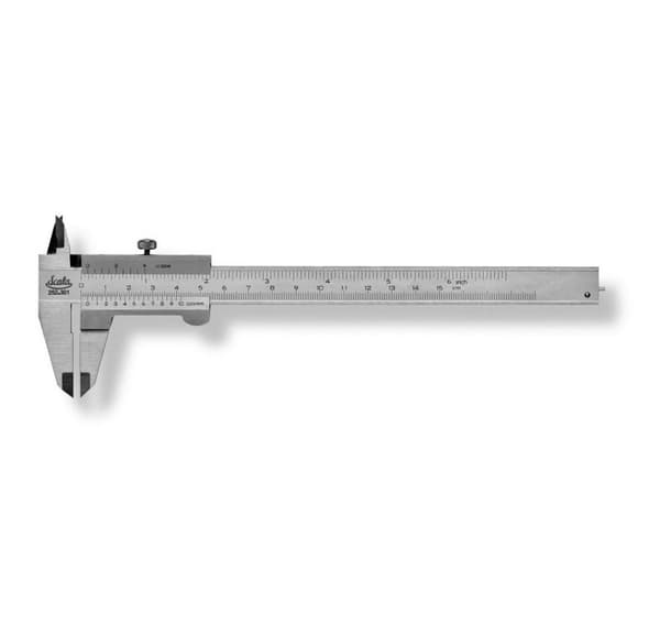 Pocket glideskyder caliper type 252 150mm 0,05mm 1/128"