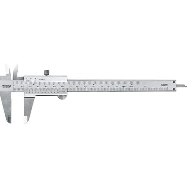 Mitutoyo precisionssko med skruv DIN 862, 0200 mm, 1 st, 530114 - 530-115