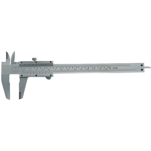 Vernier bromsok 150 mm läsning 1/50 - WILMART - 314810