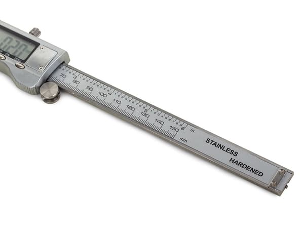 Digitalt Skjutmått i stål 0-150 mm - Noggranhet 0.02 mm