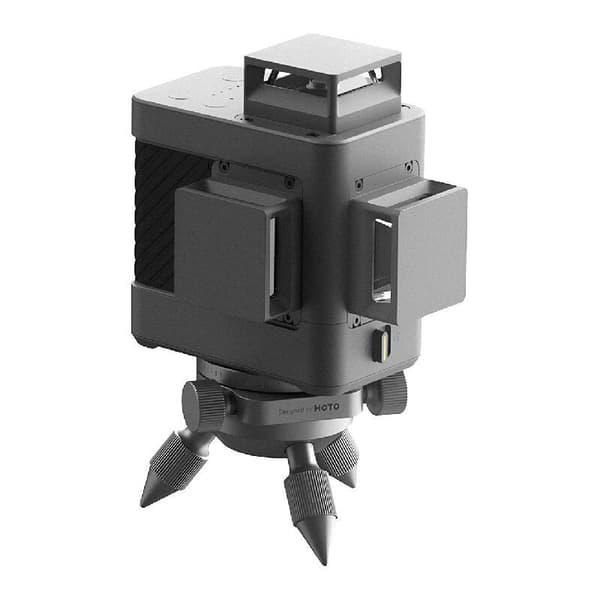 Selvnivellerende 3D 360 krydsniveaulaser HOTO QWFGJ002 (±3mm/10m 5200mAh)