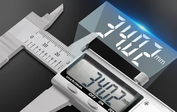 Vernier Caliper 150 mm Deli Tools EDL91150 (sølv)