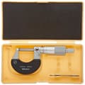 Miniatyrbild 2 av 2: Mitutoyo Mikrometercertifikat DIN 863/1, mätområde 0 25 mm, 1 st, 102 301 - 102-301