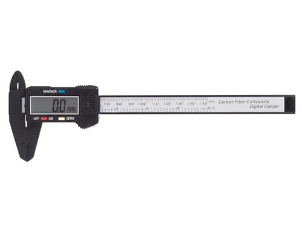 Toolland digital bromsok 150 mm svart/silver