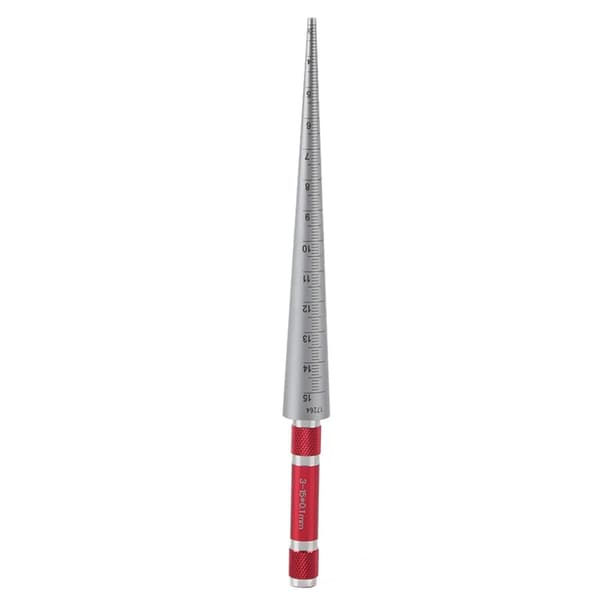 Hul Tapered Gauge, Høj Nøjagtighed, Rustfrit Stål, Måleområde,3-15mm