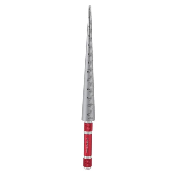 Hul Tapered Gauge, Høj Nøjagtighed, Rustfrit Stål, Måleområde,3-15mm