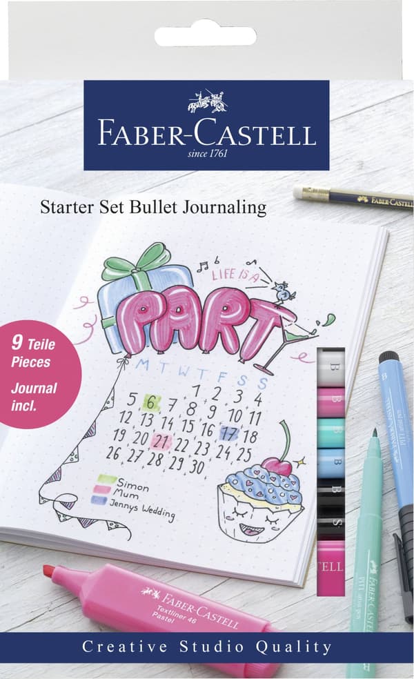 Start-set Bullet Journaling 9-p, Faber-Castell