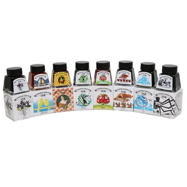 Kalligrafitusch Set Henry Collection 8x14 ml Winsor & Newton