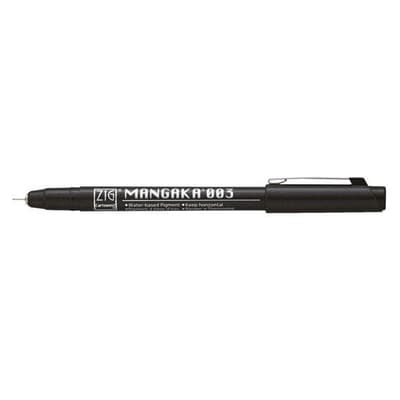 Fineliner Zig Kuretake Mangaka (CNM-003-010) Svart 0,03 mm
