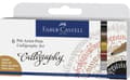 Miniatyrbillede 1 af 3: Kalligrafipennor Pitt artist pen Calligraphy 6-pack