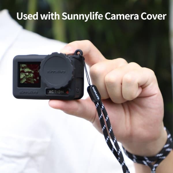 Linsedeksel til DJI Osmo Action 3 / 4 2-pak - Sort