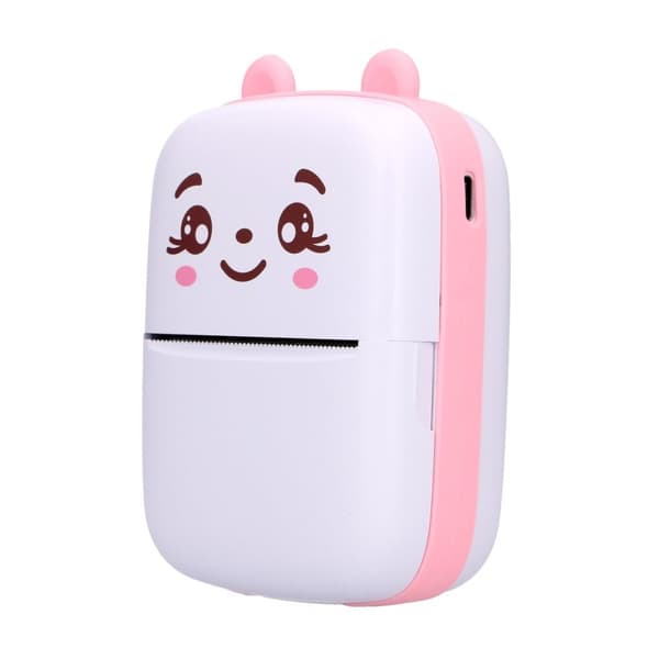Extralink EPP-001 Pinkki | Minilämpötulostin | Bluetooth, USB-C, 1200 mAh, 210 dpi