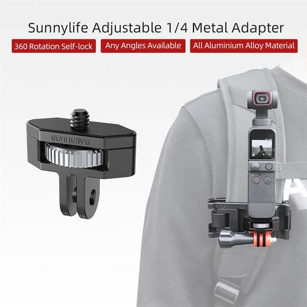 Sunnylife 1/4" adapter DJI Osmo Pocket 3