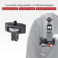 Miniatyrbilde 2 av 4: Sunnylife 1/4" adapter DJI Osmo Pocket 3