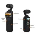Miniatyrbild 4 av 4: 3-pack BRDRC silikonskal DJI Osmo Pocket 3 – Svart