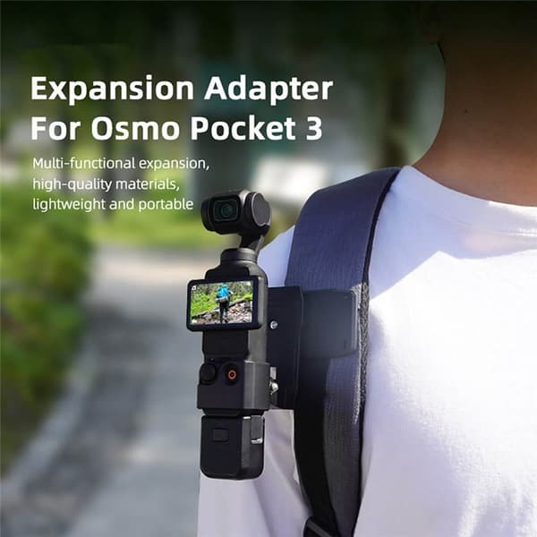 BRDRC ekspansionsadapter med klemme DJI Osmo Pocket 3