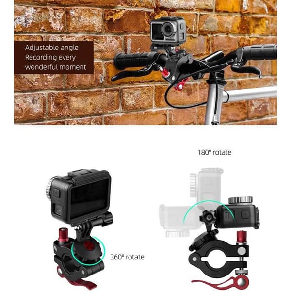 Sunnylife Sports Universell sykkelklemme for DJI Osmo Pocket 3