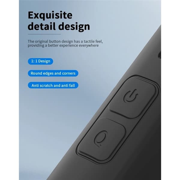 Cynova silikon deksel Insta360 X4 – Svart