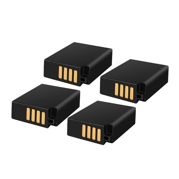 Kamera Batteri, Kompatibel med Nikon Coolpix P1000, 5-i-1 Opladningsetui, 4PCS batteri