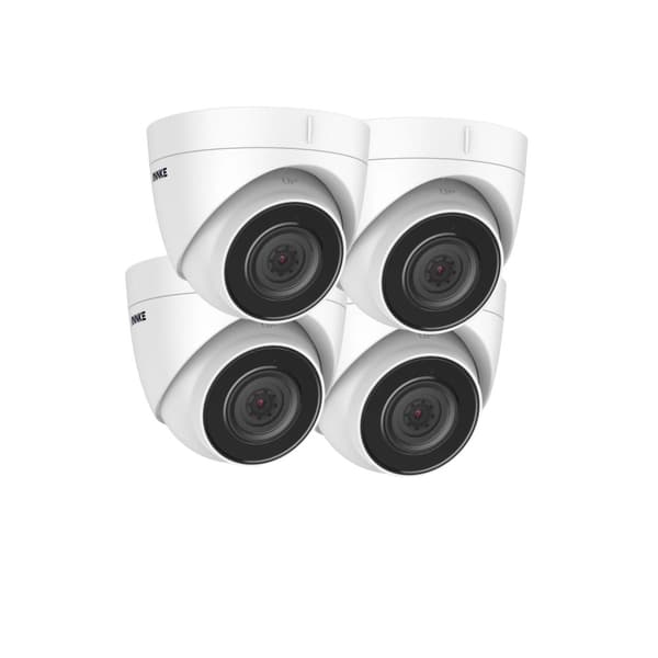 IP-valvontakamerapaketti, 5MP resoluutio, IP67 säänkestävä,2T, 4 kpl kameraa