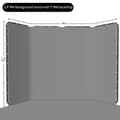 Miniatyrbillede 2 af 2: Chroma Key Baggrund, 240x400cm Sort, 240x400cm Grøn,Gulv Grå sæt