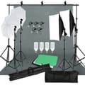 Miniatyrbild 1 av 2: Fotostudio Kit, 2.6x3m Bakgrundsställning, 50cm x 70cm Softboxar,Fotostudio Kit 53