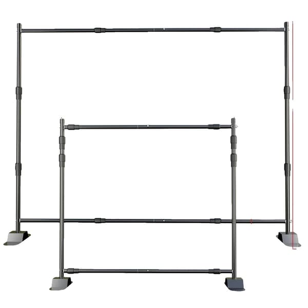 Fotografi Baggrundsstativ, Justerbare Dimensioner, Robust Konstruktion,2,4x3,0M