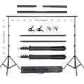 Miniatyrbild 2 av 2: Fotovideostudio Bakgrundsstödssystem, Höjdjusterbar 79 cm - 260 cm, Maximal belastning 4 kg,2,6x3M, Ny flexibel