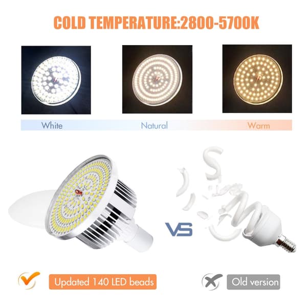 Fotografi Ljuskit, 85W LED, Justerbar Färgtemperatur,EU