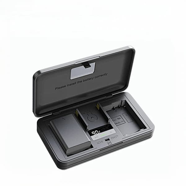 EN-EL25 Kamera Batteri, 1350mAh Kapacitet, Dobbelt Opladningsudgang,1 Batteri 1 Oplader