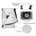 Miniatyrbild 4 av 4: Fotobelysningssats, Fotobakgrund Muslin Bakgrunder, Softbox Ljusstativ,Fotostudio Kit