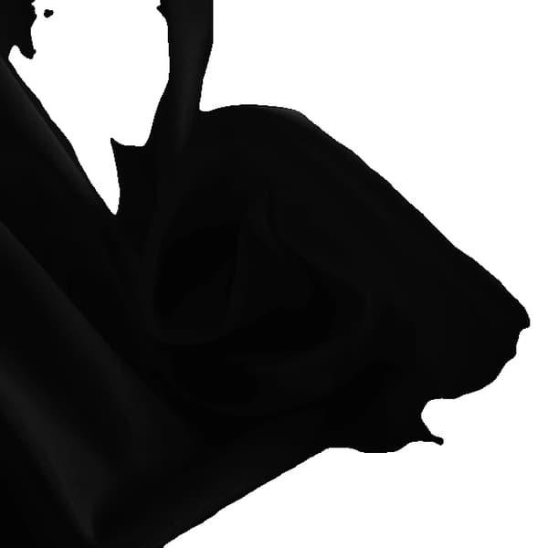 Chromakey baggrunde, fiber bomuldsmateriale, inkluderer 4 klips foto rekvisitter., 6000X3000, Kun Sort