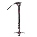 Miniatyrbillede 1 af 2: Kamera Monopod, Flydende Draghoved, Professionelt Stativ, Aluminium