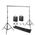 Miniatyrbillede 1 af 2: Fotobaggrundstativ, teleskopiskt design, studie festtilbehør, 2000x2000, Teleskopisk Kit 2