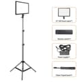 Pikkukuva 1 / 2: LED-videovalo, himmennettävä paneeli, kolme värimoodia, 150cm jalusta