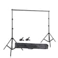 Miniatyrbillede 1 af 2: Foto Studio Baggrundstativ, Justerbar Højde, Bærbar Transporttaske, 2Mx2M, Ny Regelmæssig