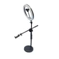 Miniatyrbillede 1 af 2: Tripod Fyldelys, Skrivebordsholder, Doven Beslag, Mobiltelefonholder,med ringlys