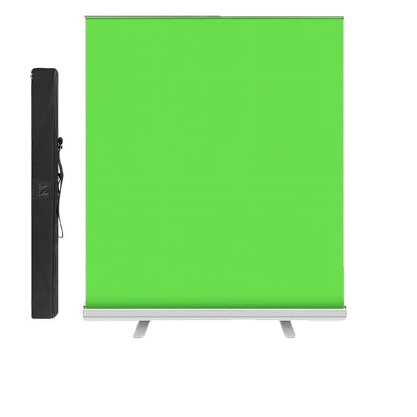 Grøn Skærm, Pull-Up Chroma Key Skærm, 100% Polyester, Krølfri,1.1