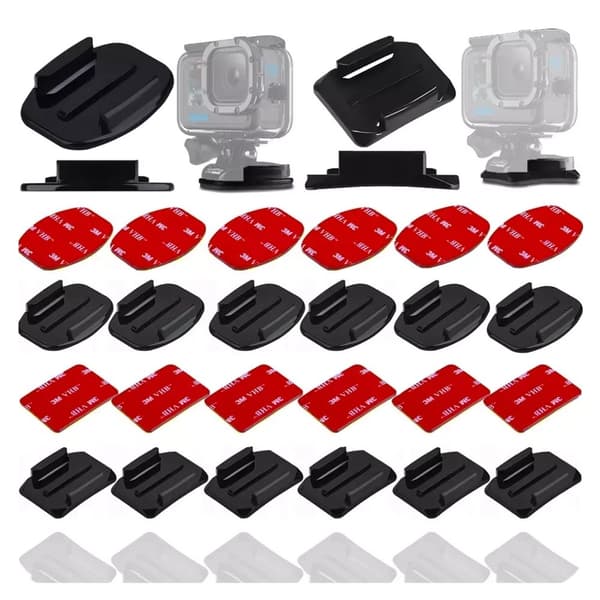 Hållaradapter Snabbkopplingsklistermärken 3M-band Tillbehörsset för GoPro DJI