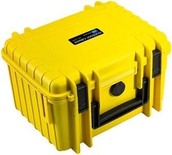B&W International Type 2000 Outdoor Case inkl. skum - gul