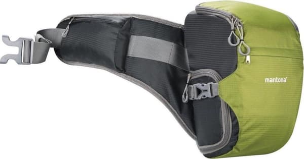 Mantona elementsPro 10 Kamerataske Indvendige mål (BxHxD): 150 x 140 x 240 mm Grøn