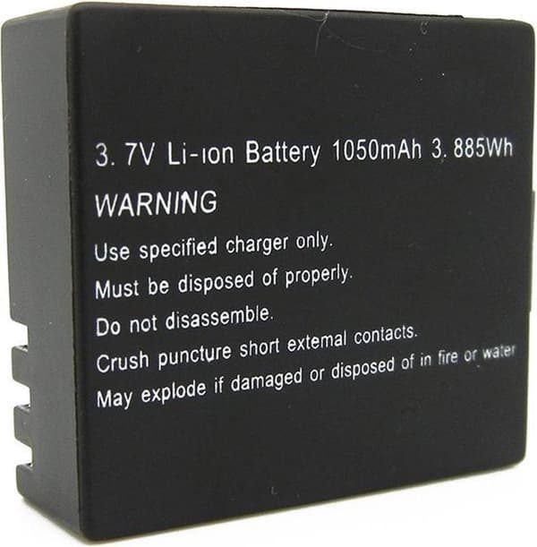 Easypix 01470 Litium-Ion (Li-Ion) 1050mAh 3,7V uppladdningsbart batteri/batteri