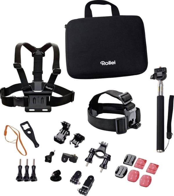 Rollei Actioncam tilbehørspakke udendørs