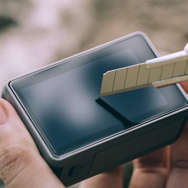 6-pakningslinsebeskytter skjermdeksler for DJI Pocket 1/2 Gjennomsiktig