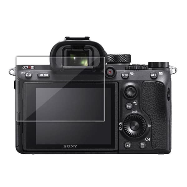 INF Arc Edge Eksplosjonssikker anti-fingeravtrykk skjermfilm for SONY-kamera GjennomsiktigSONY A7M3/A7M2/A7II/A7III/A7R2