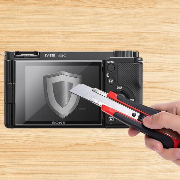 INF Eksplosjonssikker anti-fingeravtrykk skjermfilm for SONY ZV-E20 Gjennomsiktig