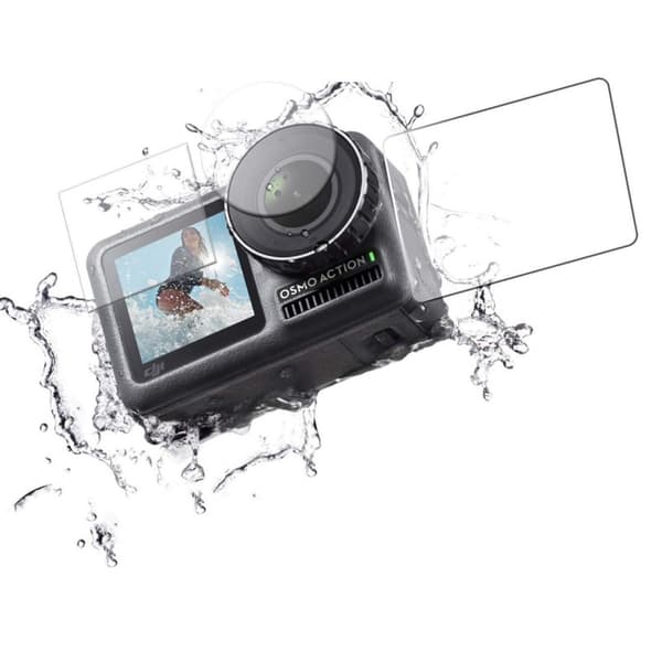 9-pack linsebeskytter skjermdeksel for DJI OSMO Action 1 Gjennomsiktig