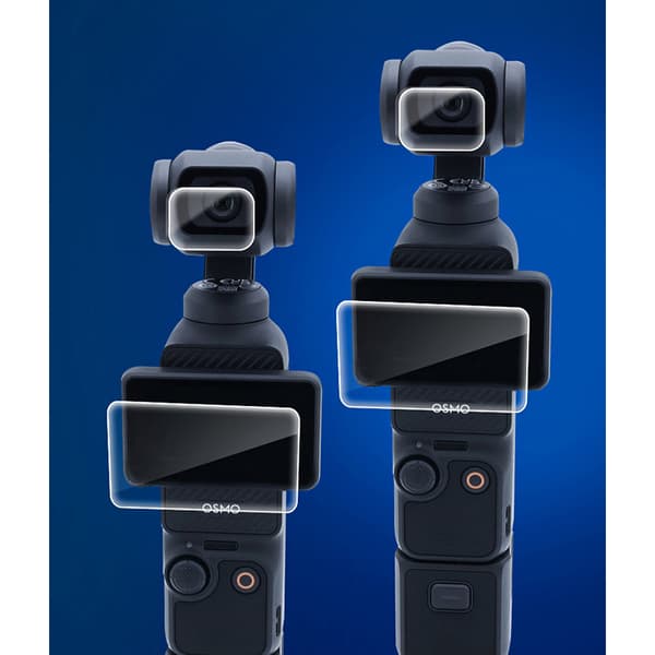 INF 2 linsebeskyttere, 2 skjermbeskyttere for DJI OSMO Pocket 3