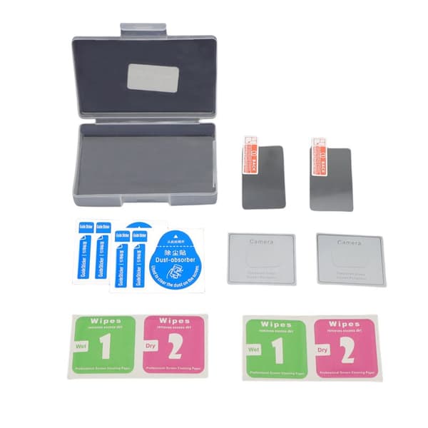 INF 2 linsebeskyttere, 2 skjermbeskyttere for DJI OSMO Pocket 3