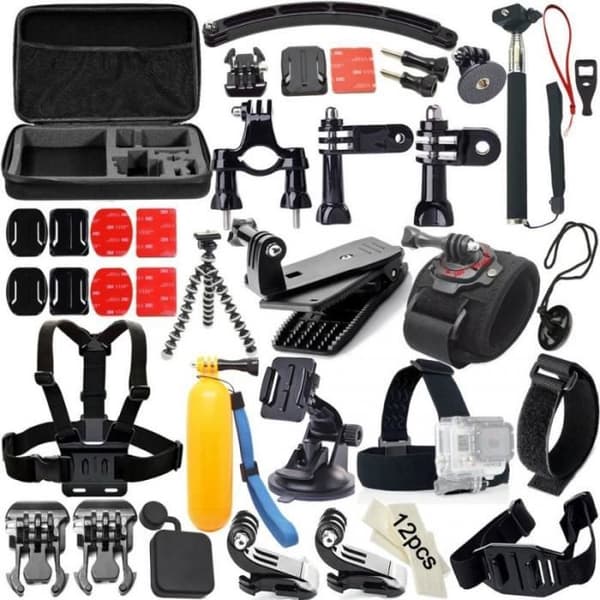 GoPro Accessories Kit - Manfrotto - 50-i-1 - Hero-kompatibel - Svart - ABS + Alloy